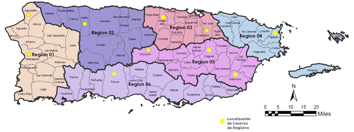 Map showing intake locations for NEP.